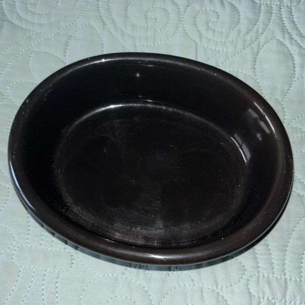 Black Ceramic MEOW Bowl